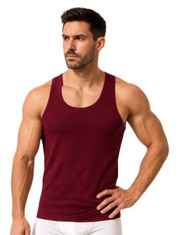 Delizo premium colour vest sleeveless