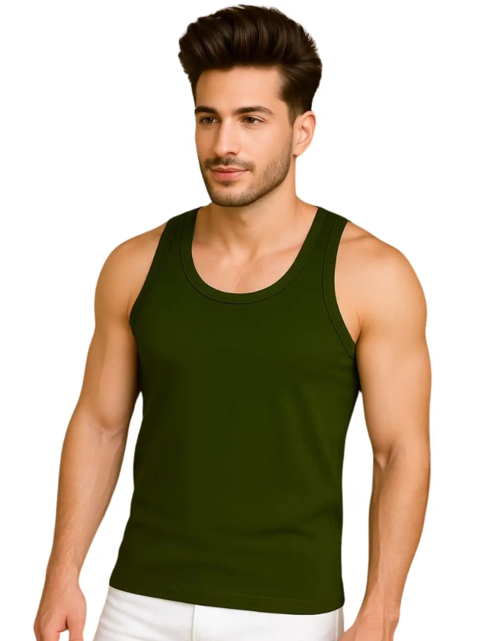 Delizo premium colour vest sleeveless
