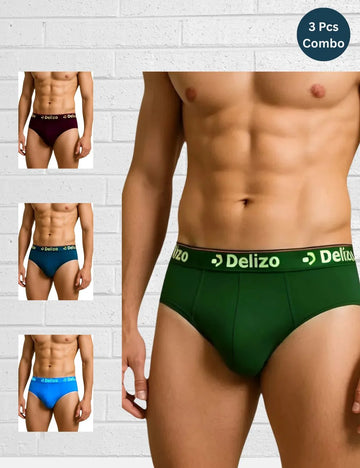 Delizo premium breif O.E (Pack of 3)