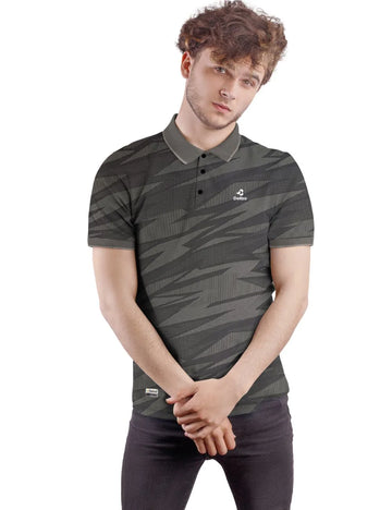 Delizo premium T shirt AOP black colour