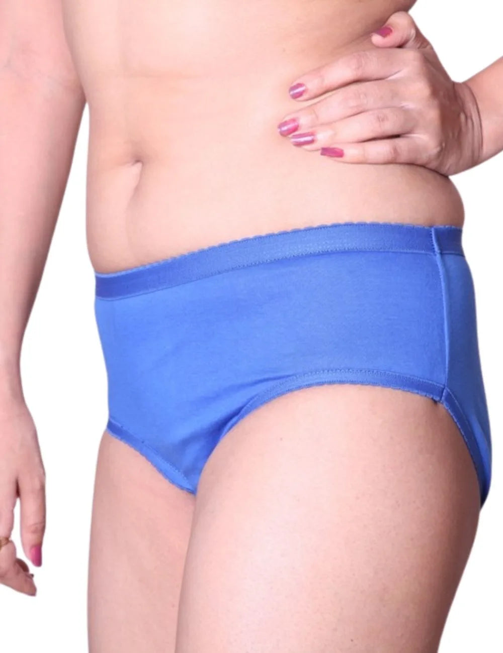 Delizo premium panties outer elastic plain (Pack of 3)