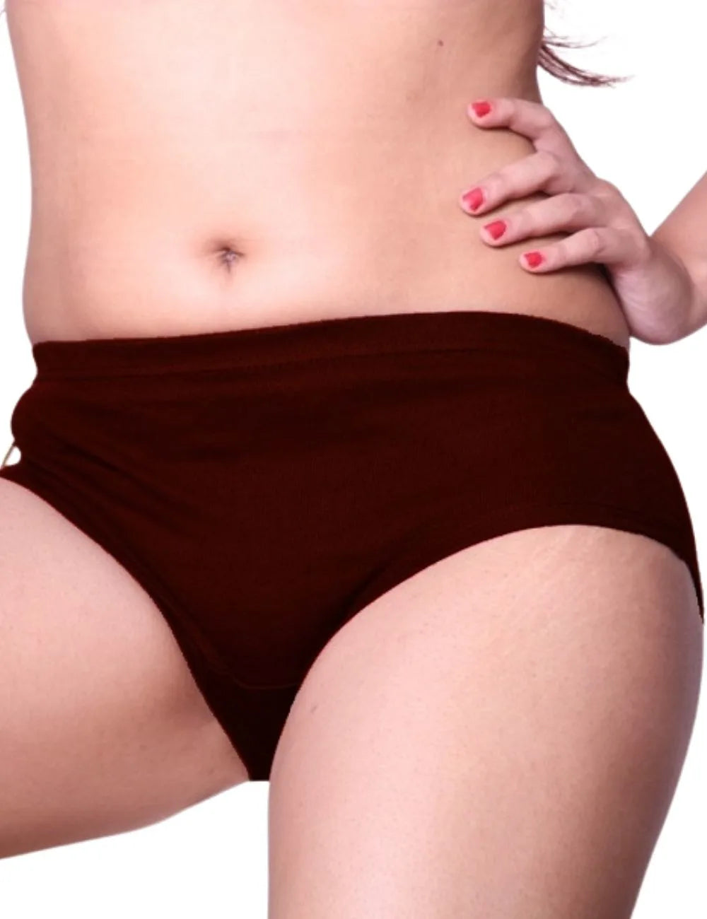 Delizo premium panties inner elastic plain (Pack of 3)