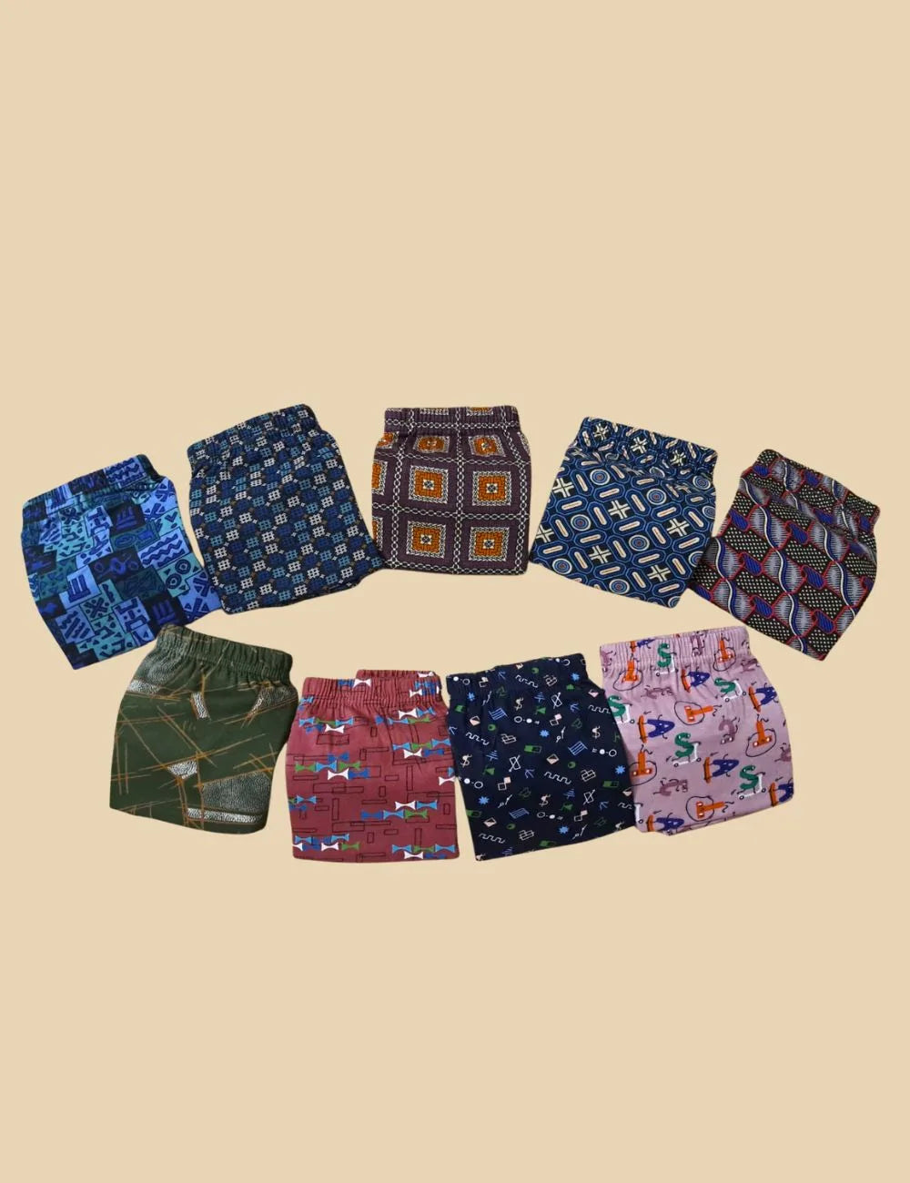 Delizo kids printed boxer (Pack of 5)