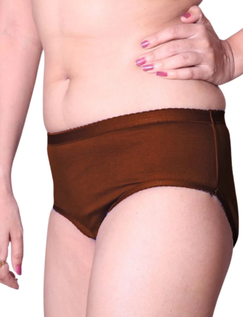 Delizo premium panties outer elastic plain (Pack of 3)