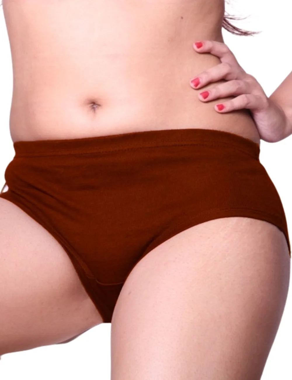 Delizo premium panties inner elastic plain (Pack of 3)