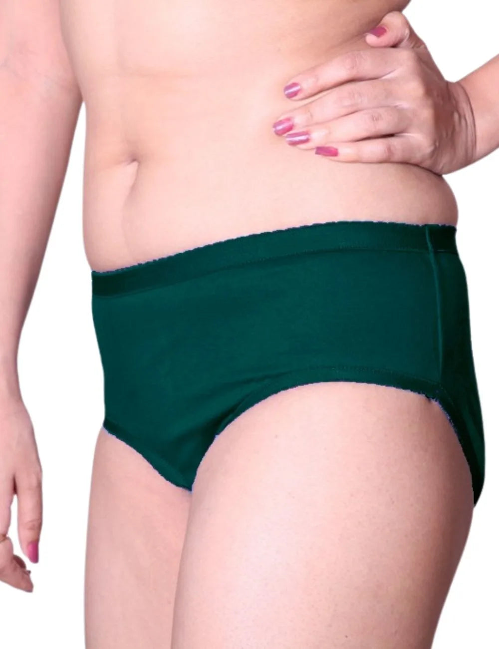 Delizo premium panties outer elastic plain (Pack of 3)