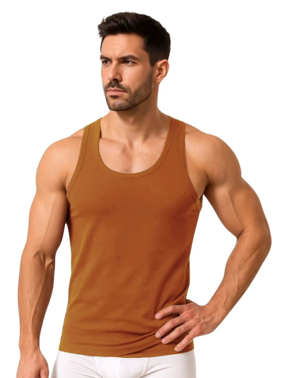 Delizo premium colour vest sleeveless