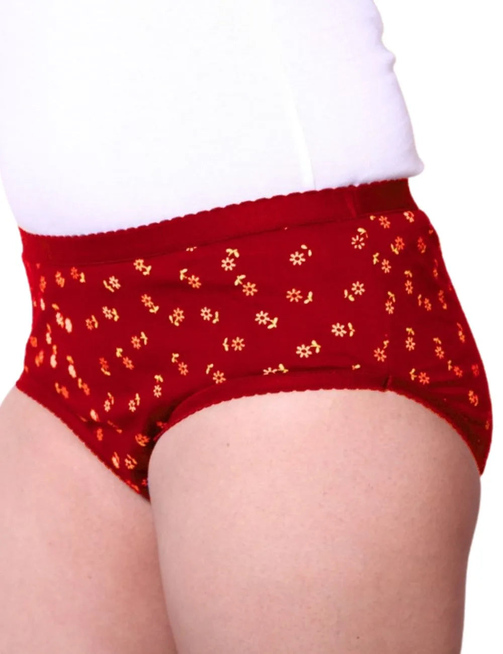 Delizo premium panties outer elastic print (Pack of 3)