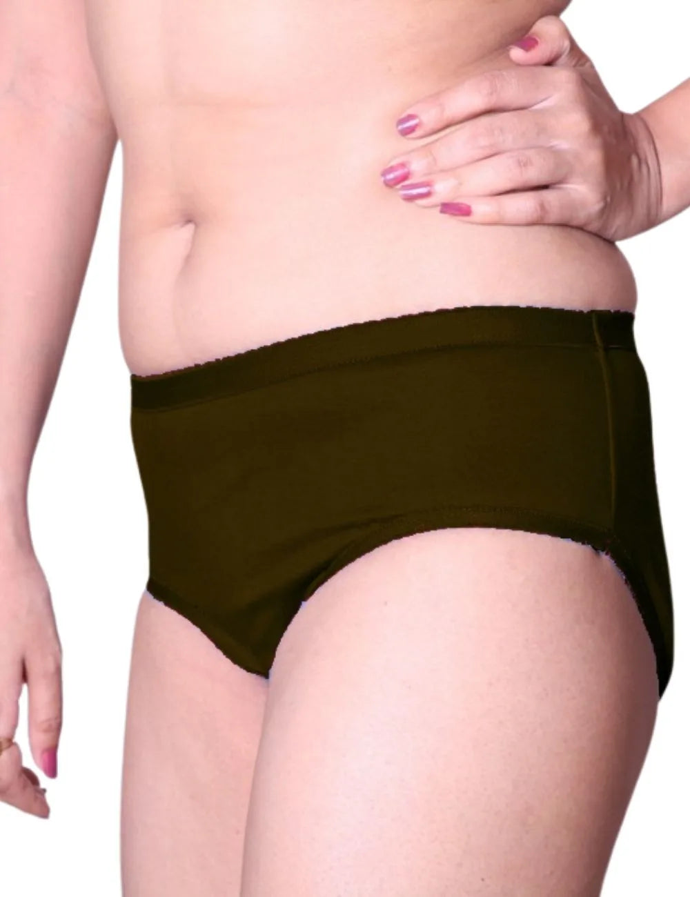 Delizo premium panties outer elastic plain (Pack of 3)