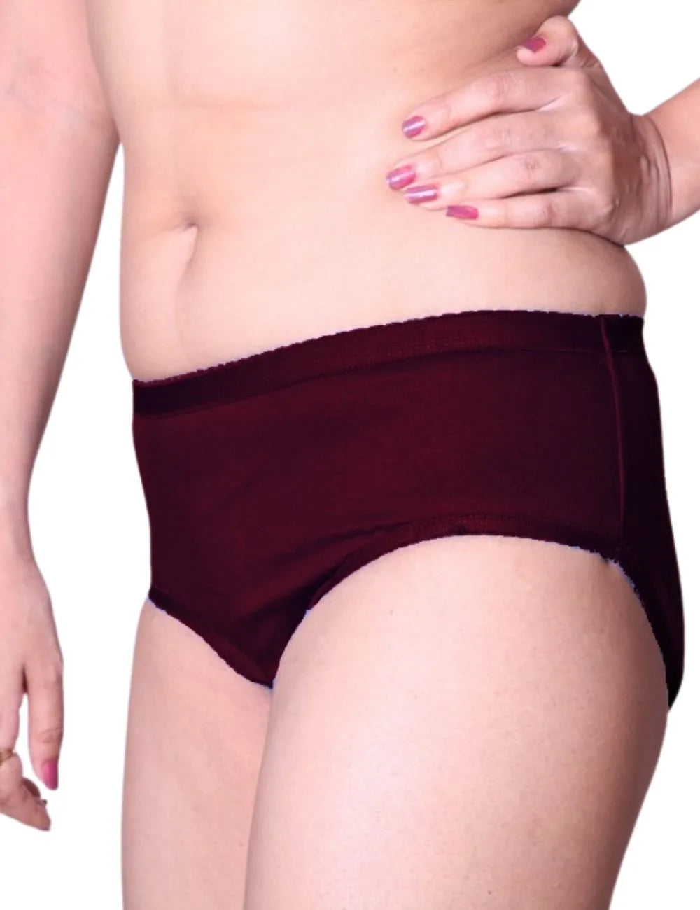 Delizo premium panties outer elastic plain (Pack of 3)