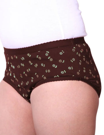 Delizo premium panties outer elastic print (Pack of 3)